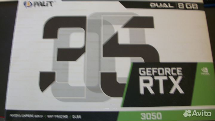 Видеокарта Palit GeForce RTX 3050 Dual