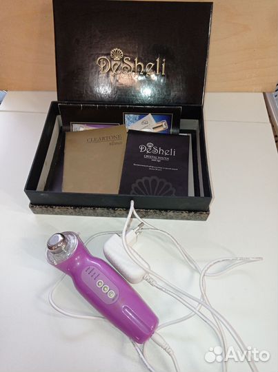 Массажер для лица аппарат Cleartone Desheli