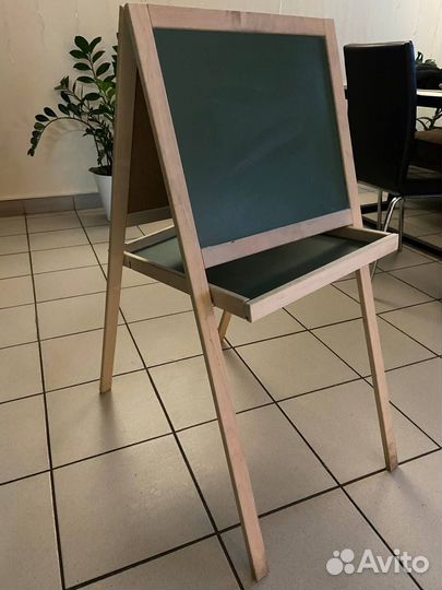 Мольберт детский двухсторонний