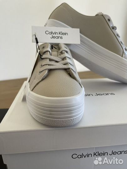 Оригинальные кеды зимние женские Calvin Klein