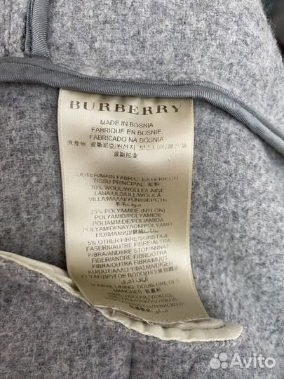 Пальто Burberry женское размер S