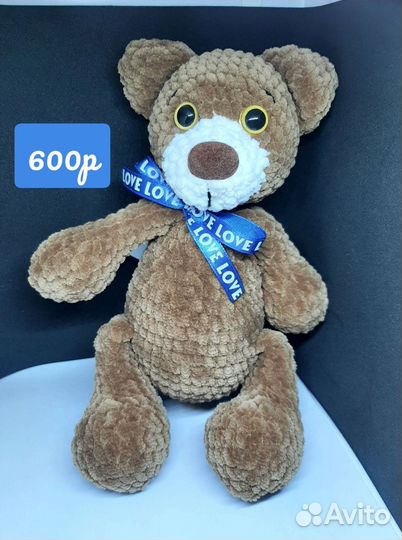 Вязаные игрушки ручной работы