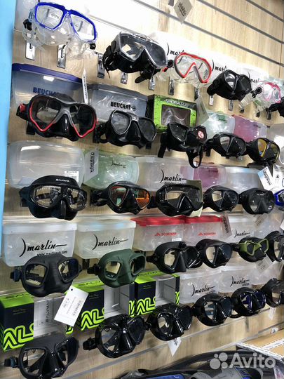 Маски подводные