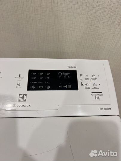 Стиральная машина electrolux с верт. загрузкой