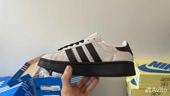 Кроссовки Adidas campus lite grey