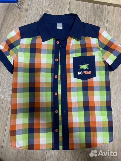 Рубашка на мальчика 122