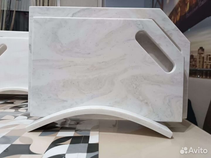 Нарезные кухонные доски из акрилового камня