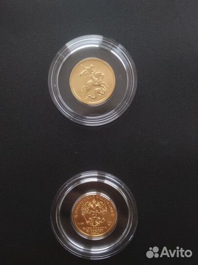 Георгий победоносец, золото, 7,78 гр, спмд, 2022 г