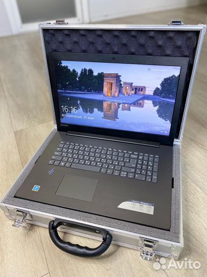 Алюминиевый кейс для ноутбука 17 дюймов