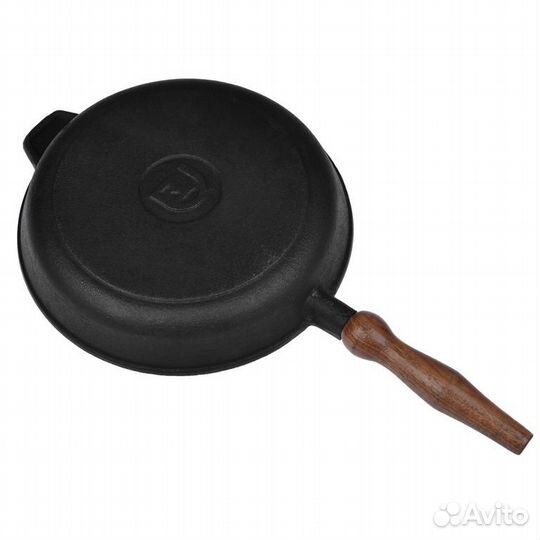 Сковорода чугунная, ручка съемная 220х40 мм