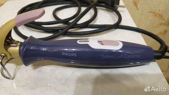 Щипцы для завивки волос (плойка) Philips