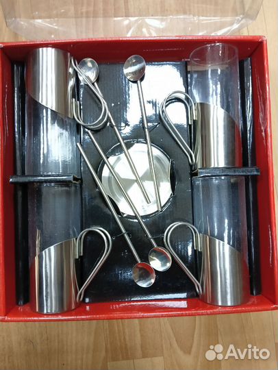 Набор для коктейлей на 4 персоны