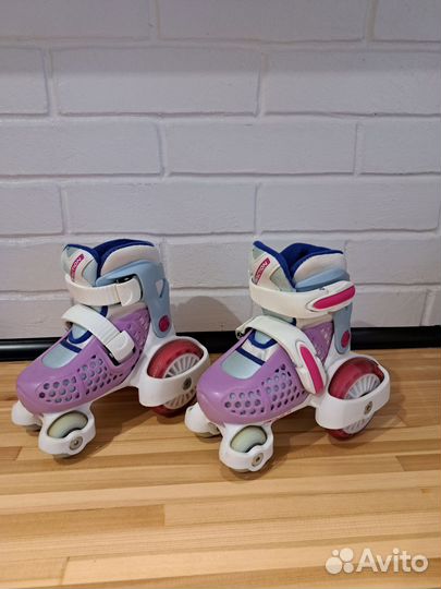 Роликовые коньки детские раздвижные