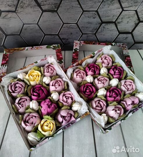 Букет из зефира. Зефир.Комплимент из зефира