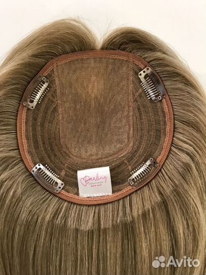 Накладка из натуральных славянских волос(35см)