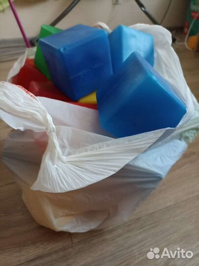 Кубики крупные