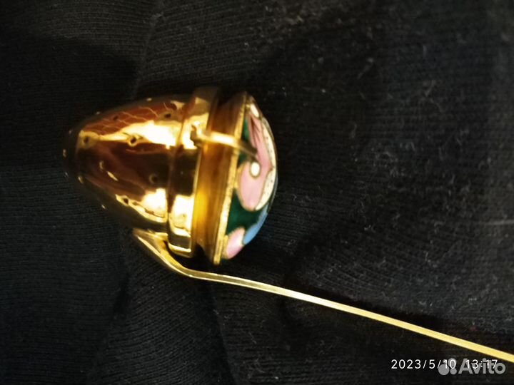 Ситечко чайное серебряное