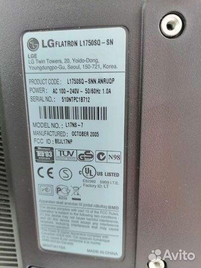 Монитор LG