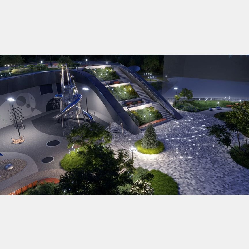 2-к. квартира, 37,5 м², 45/64 эт.