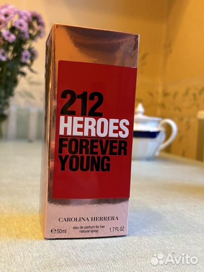 Туалетная вода carolina herrera 212 heroes
