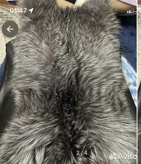 Меховая жилетка