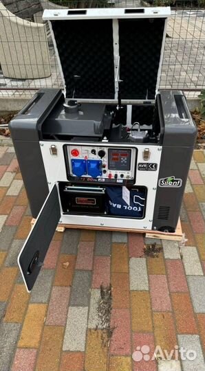 Дизельный генератор 10 kW G-power однофазный 11000