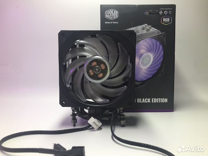 Кулер для процессора cooler master hyper 212 rgb