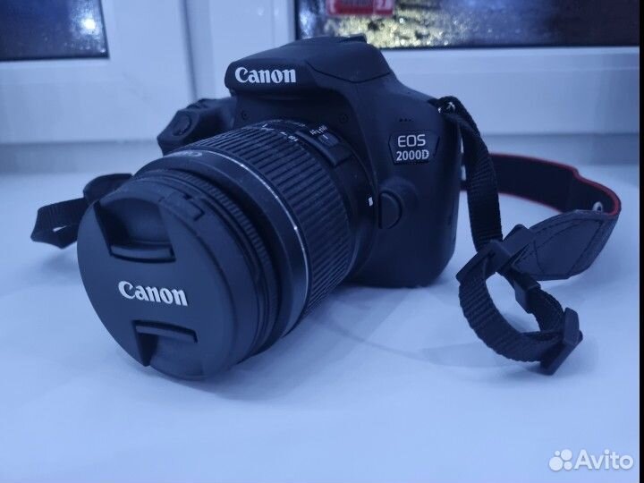 Зеркальный фотоаппарат canon eos 2000d