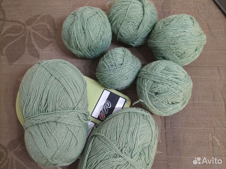 Пряжа для вязания нитки шерсть