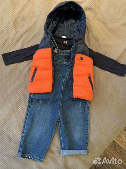 Пакет вещей Zara, HM 80-86р