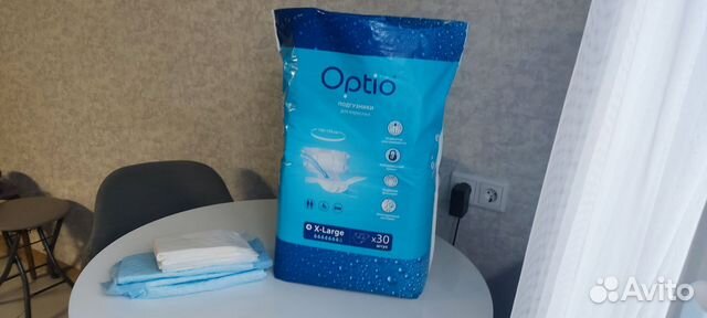 Подгузники для взрослых optio XL купить в Уфе | Личные вещи | Авито