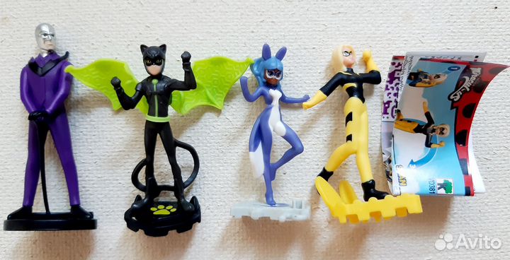 Игрушки из киндера Леди Баг Kinder