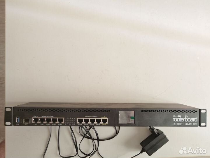 Маршрутизатор mikrotik rb3011uias-rm