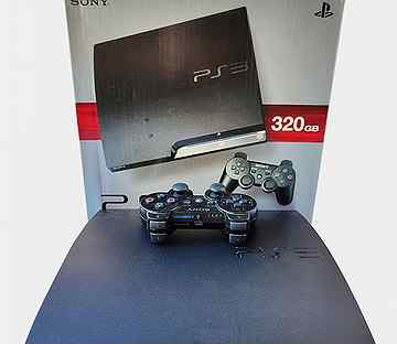 Sony Playstation 3 Slim 320 + 100 игр PS3