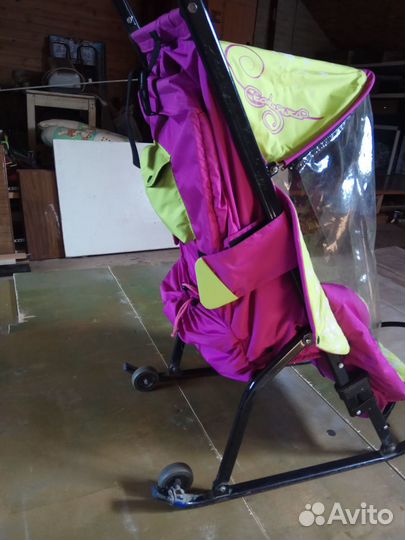 Санки-коляска