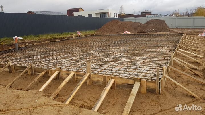 Фундаменты, жб монолитные конструкции, гарантия