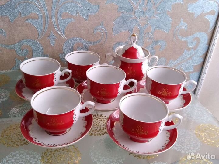 Чайный сервиз, новый