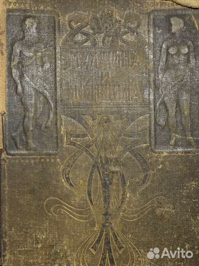 Антикварная книга 1896 год Мужчина и Женщина