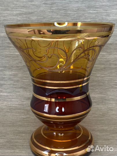 Ваза чехия Богемия