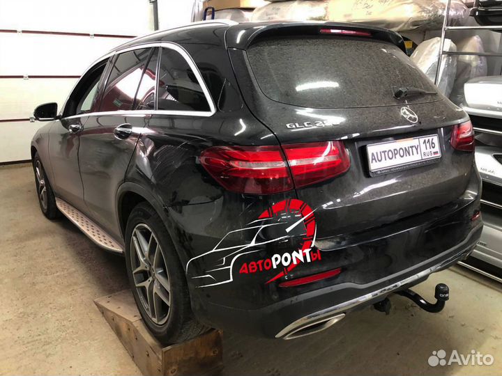 Фаркоп Mercedes Benz GLC 250 вертикально съемный