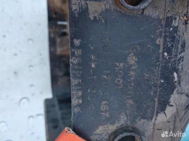 Воздуховод радиатора интеркулера 3B0121467A