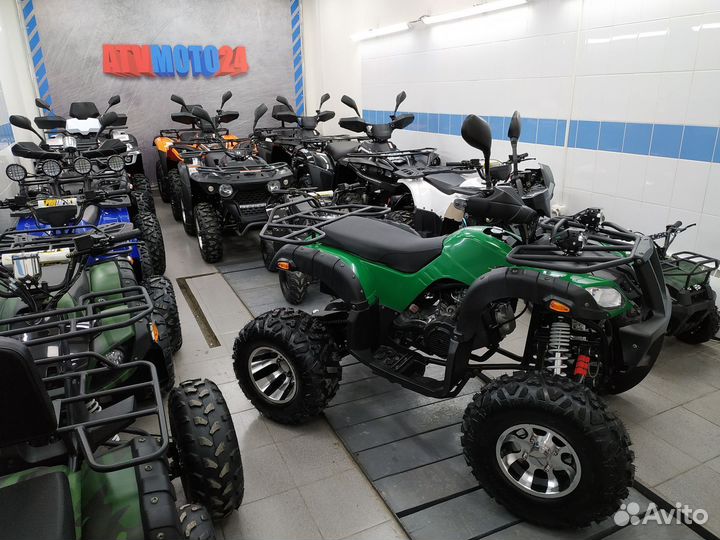 Квадроцикл ABM 200 (Зеленый)