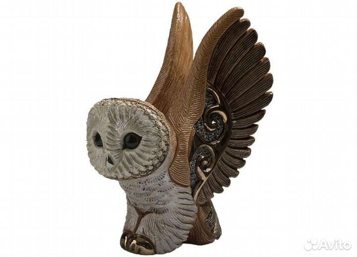 Статуэтка керамика Совы De Rosа