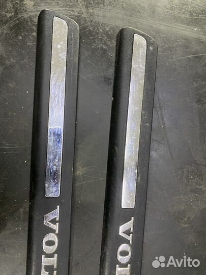 Молдинг порога Volvo s60 s80 xc70 xc90 v70