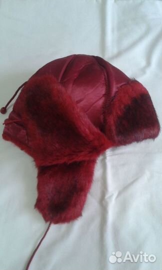 Шапка ушанка женская