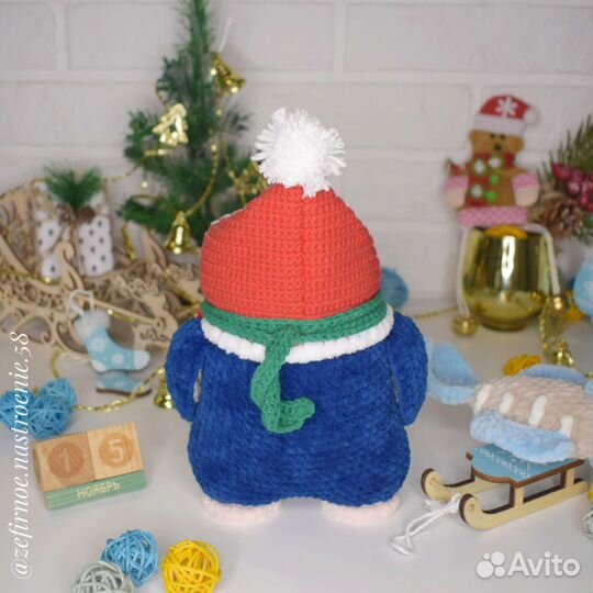 Мягкая игрушка пингвин