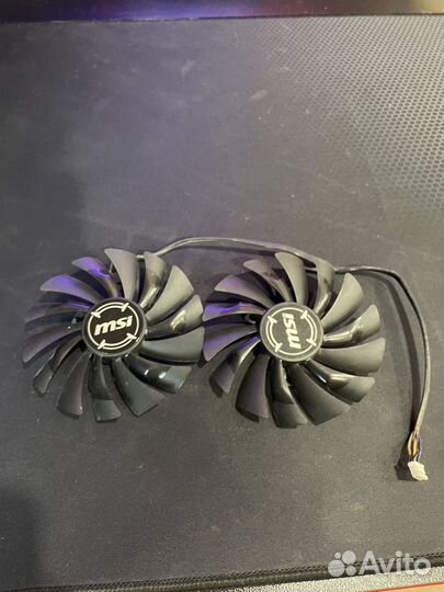 Кулера gtx 1080ti Msi armor