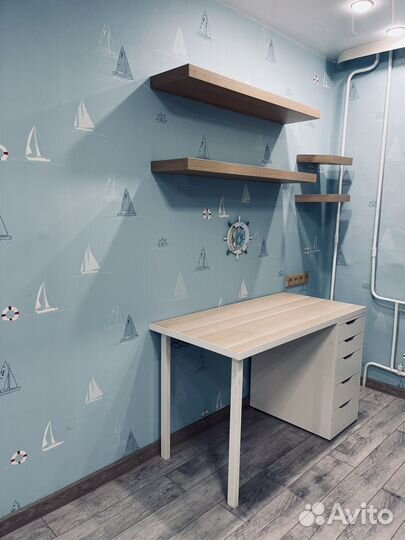 Письменный стол с ящиками и полками IKEA