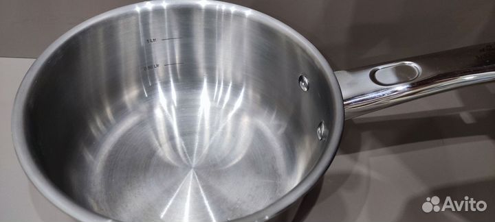 Ковшик из нержавейки, 1л, фирма Sabatier