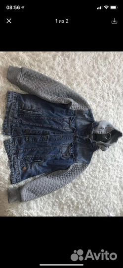 Джинсовая куртка для мальчика zara